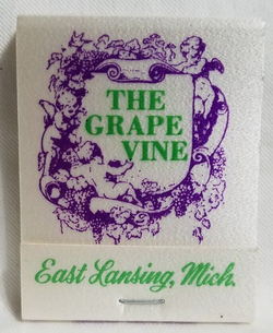 Warrens Poplars (Grapevine Restaurant) - Matchbook (newer photo)